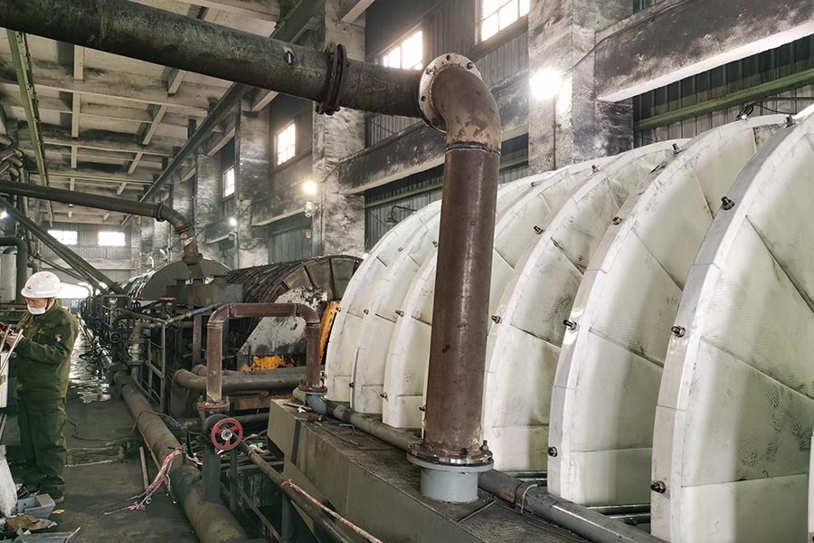 攀钢集团二基地管道过滤车间